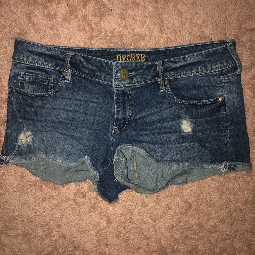 Jean shorts